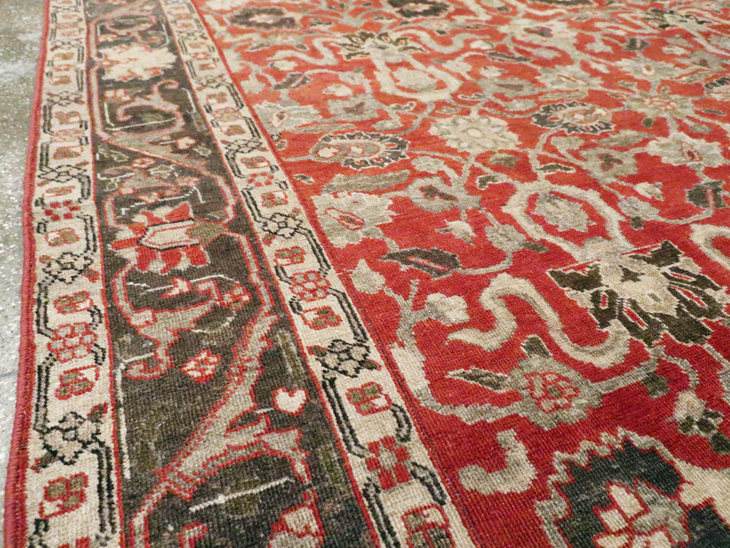 Antique Persian Tabriz Small Room Size Carpet, No.26602 - Gsblank