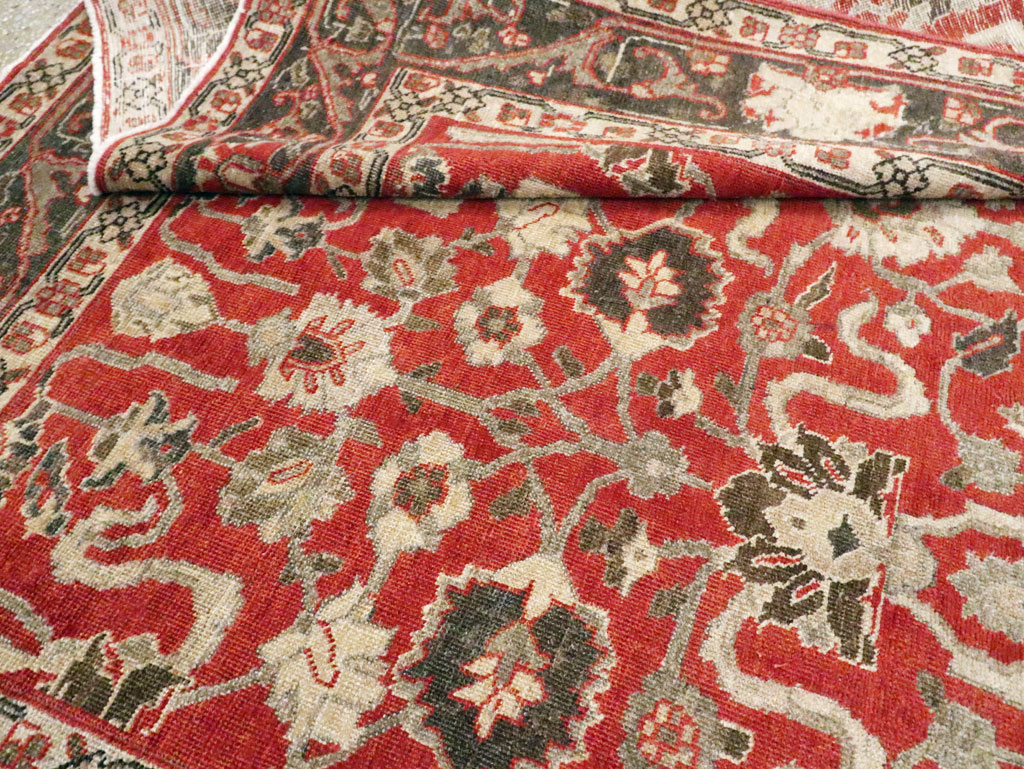 Antique Persian Tabriz Small Room Size Carpet, No.26602 - Gsblank