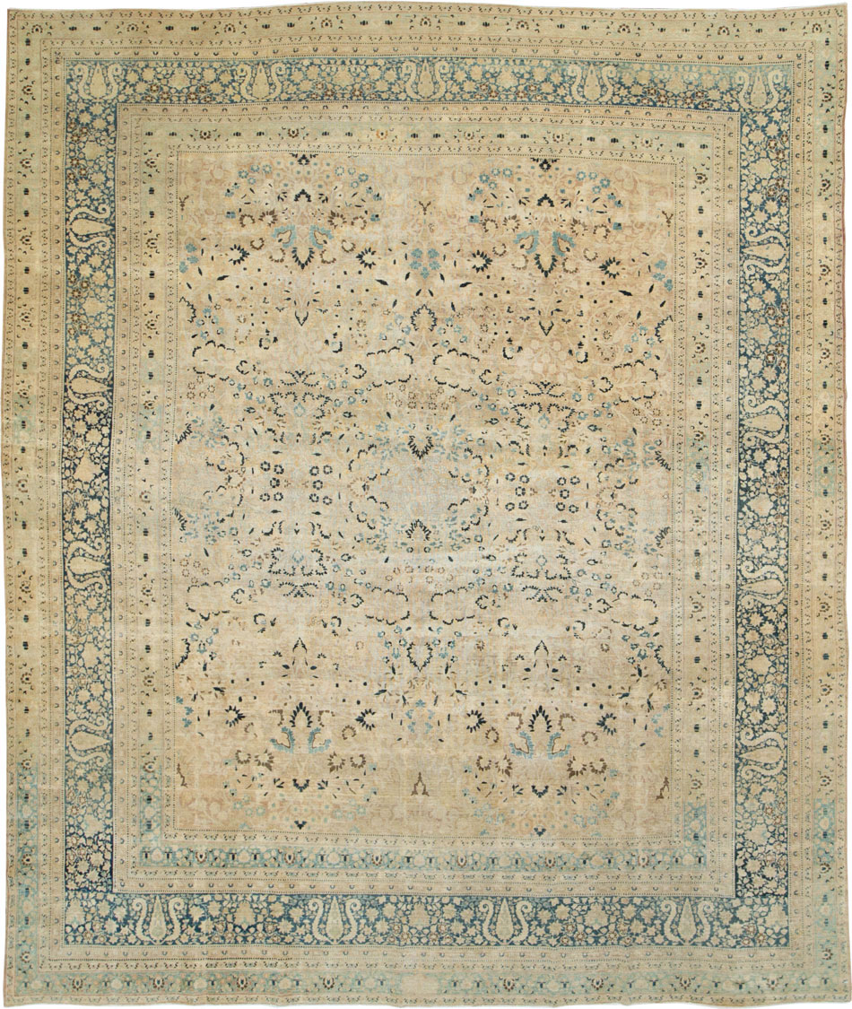 Antique Persian Mashad Carpet, No.26605 - Gsblank