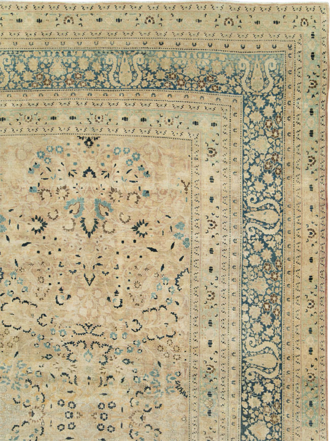 Antique Persian Mashad Carpet, No.26605 - Gsblank