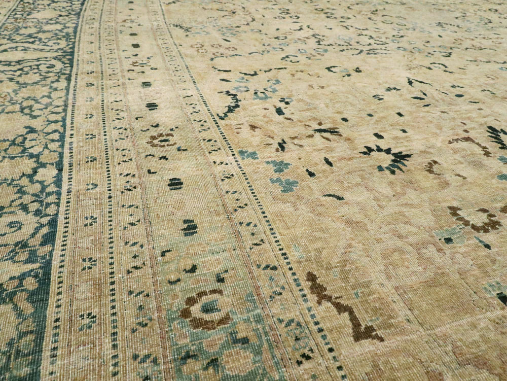 Antique Persian Mashad Carpet, No.26605 - Gsblank