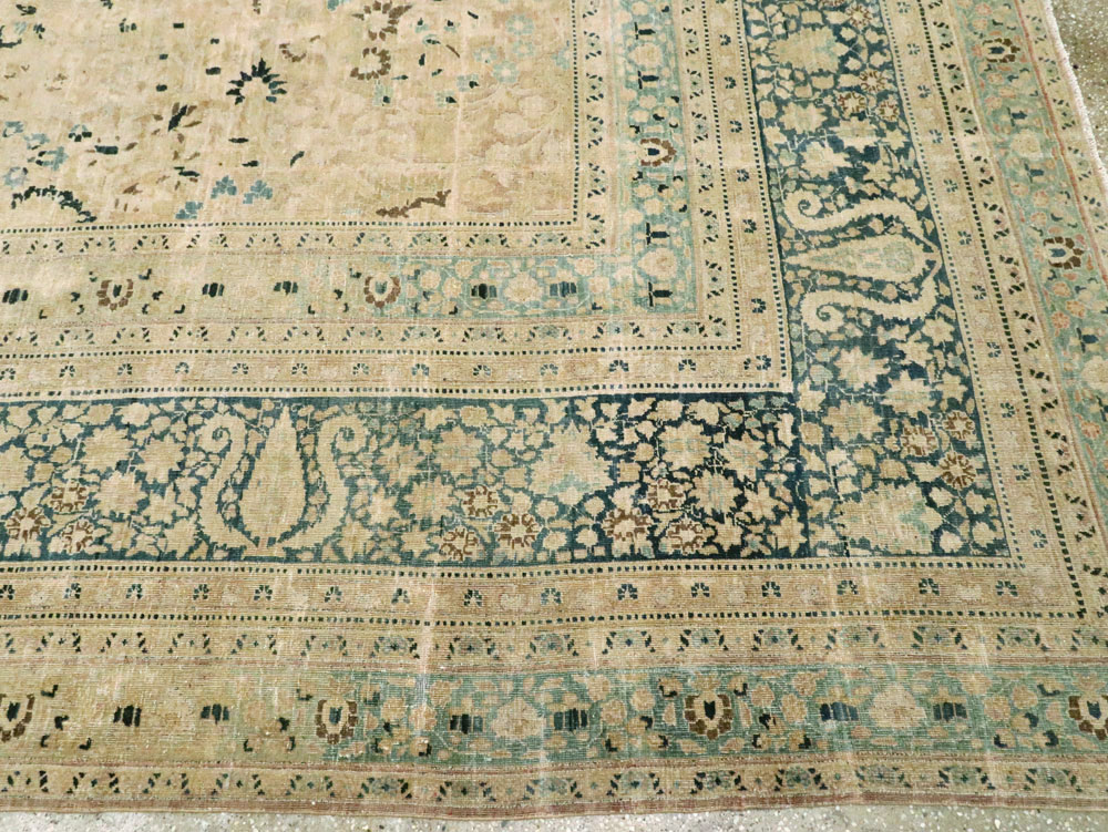 Antique Persian Mashad Carpet, No.26605 - Gsblank