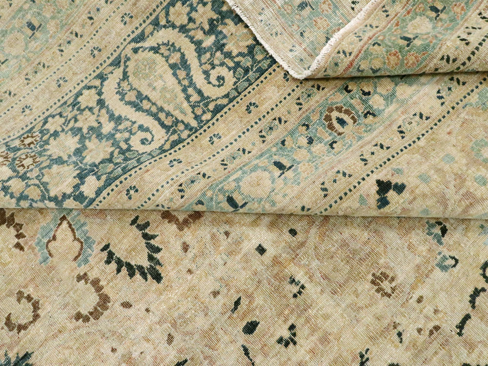 Antique Persian Mashad Carpet, No.26605 - Gsblank