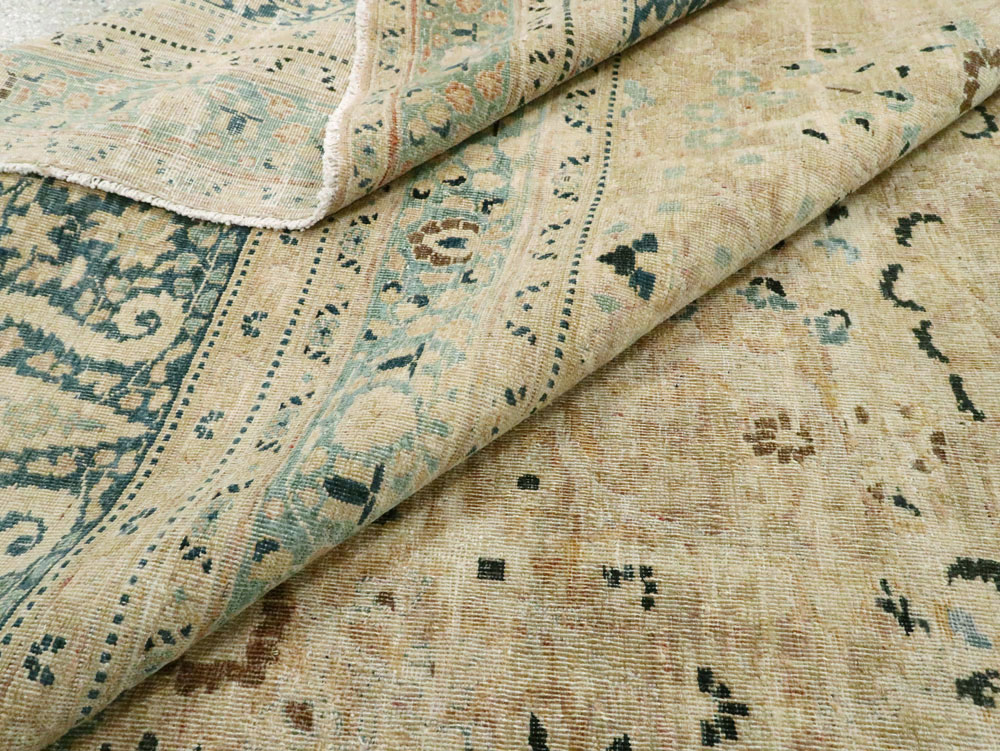 Antique Persian Mashad Carpet, No.26605 - Gsblank