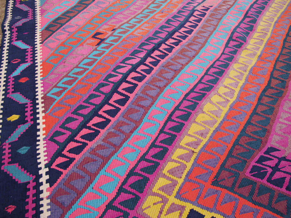 Vintage Turkish Flatweave, No.26608 - Gsblank