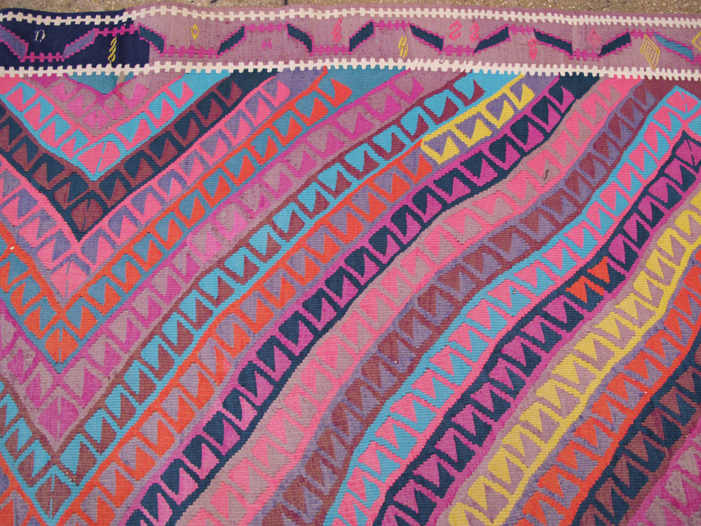 Vintage Turkish Flatweave, No.26608 - Gsblank