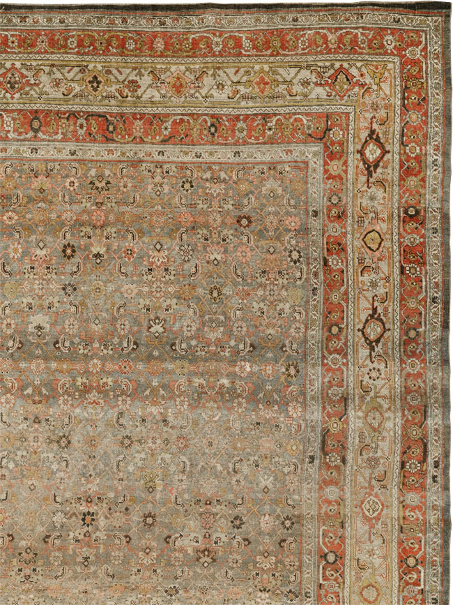 Antique Persian Bidjar Carpet, No.26617 - Gsblank