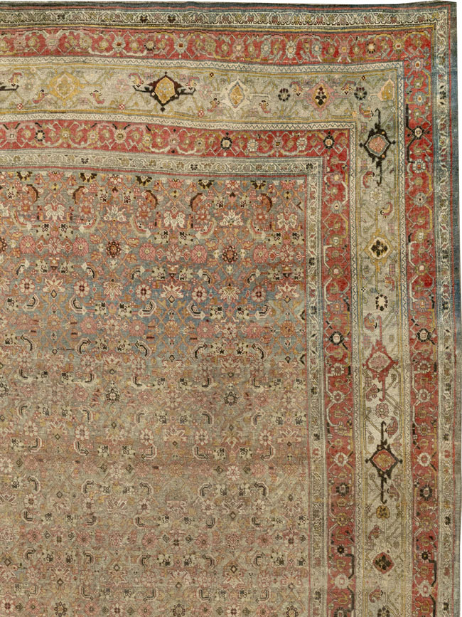 Antique Persian Bidjar Carpet, No.26617 - Gsblank