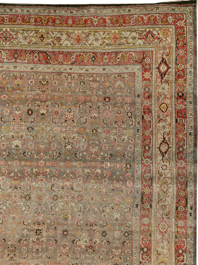 Antique Persian Bidjar Carpet, No.26617 - Gsblank