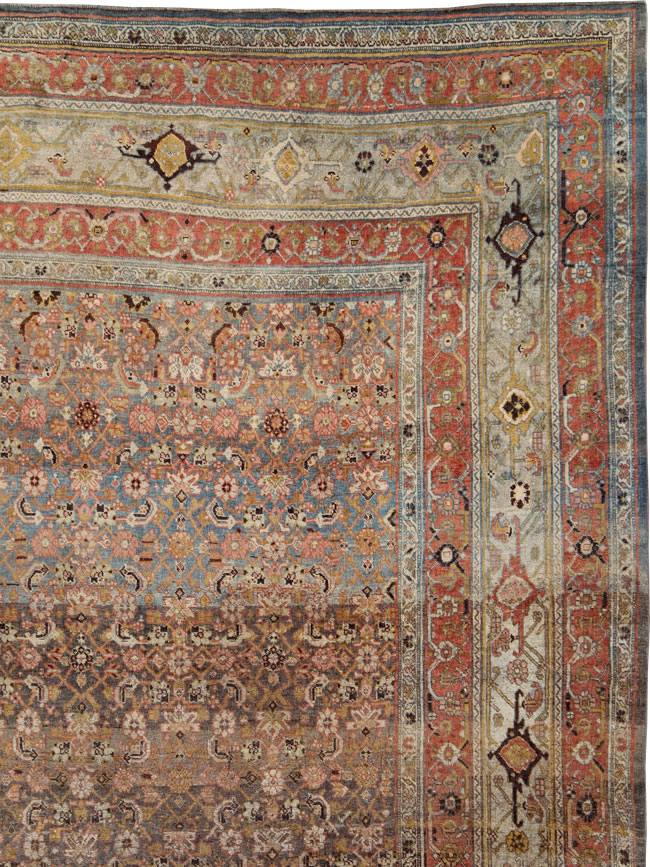 Antique Persian Bidjar Carpet, No.26617 - Gsblank