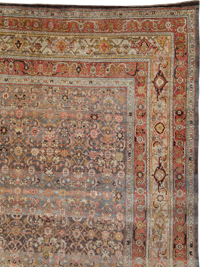 Antique Persian Bidjar Carpet, No.26617 - Gsblank