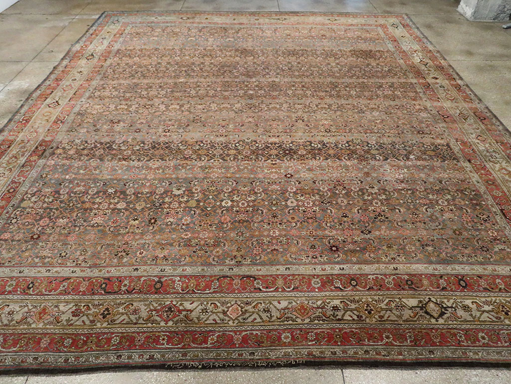 Antique Persian Bidjar Carpet, No.26617 - Gsblank