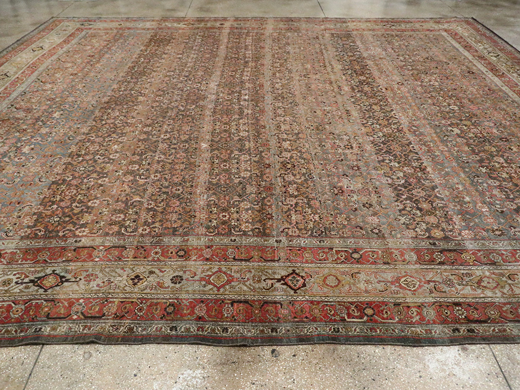 Antique Persian Bidjar Carpet, No.26617 - Gsblank