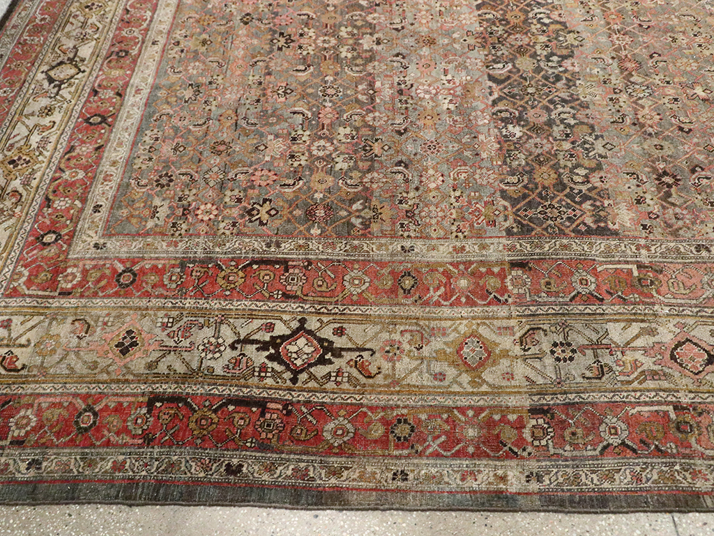 Antique Persian Bidjar Carpet, No.26617 - Gsblank
