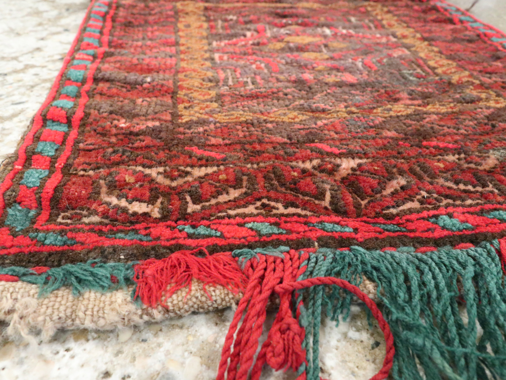 Vintage Central Asian Turkoman Tribal Bag, No.26620 - Gsblank