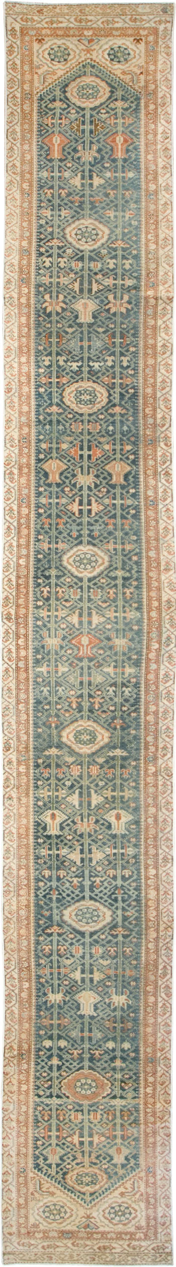 Vintage Persian Malayer Runner, No.26623 - Gsblank