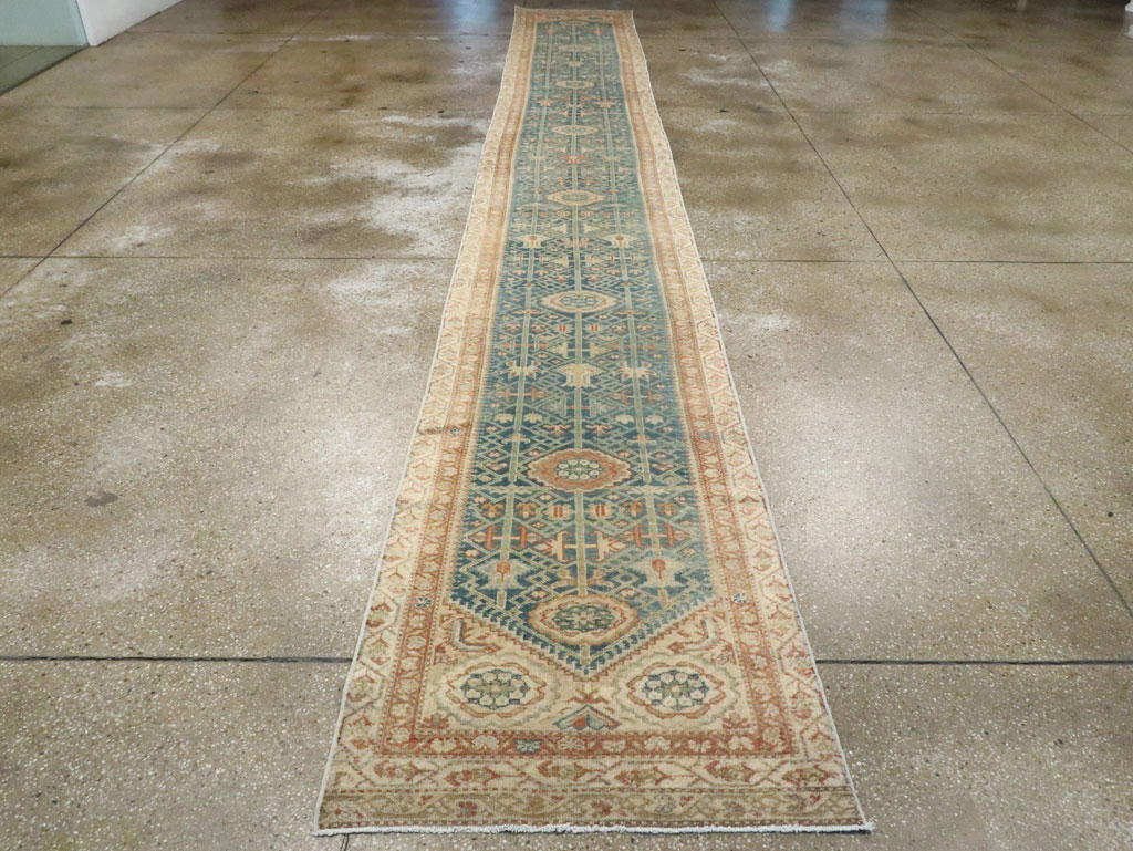 Vintage Persian Malayer Runner, No.26623 - Gsblank