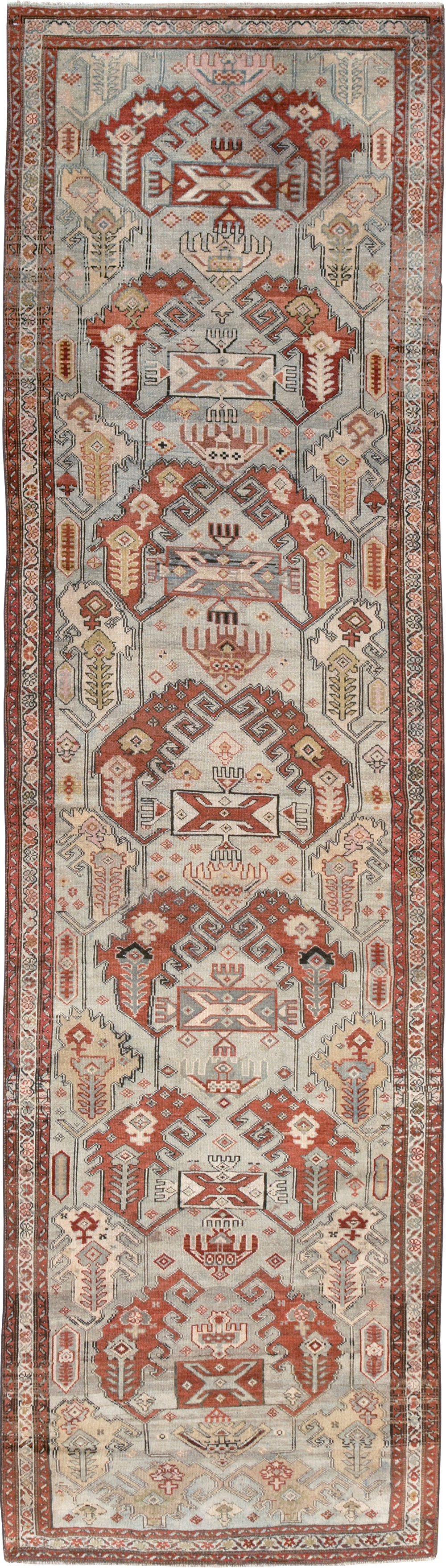 Antique Persian Malayer Runner, No.26627 - Gsblank