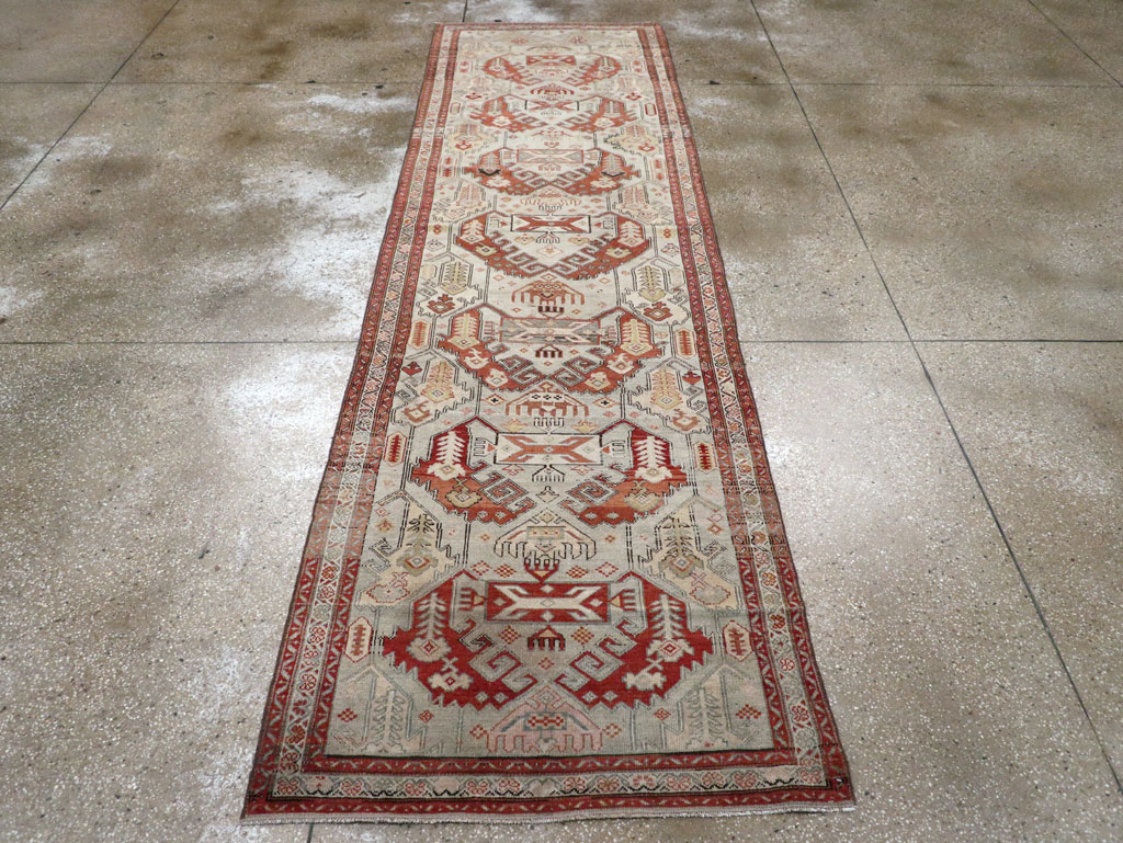 Antique Persian Malayer Runner, No.26627 - Gsblank