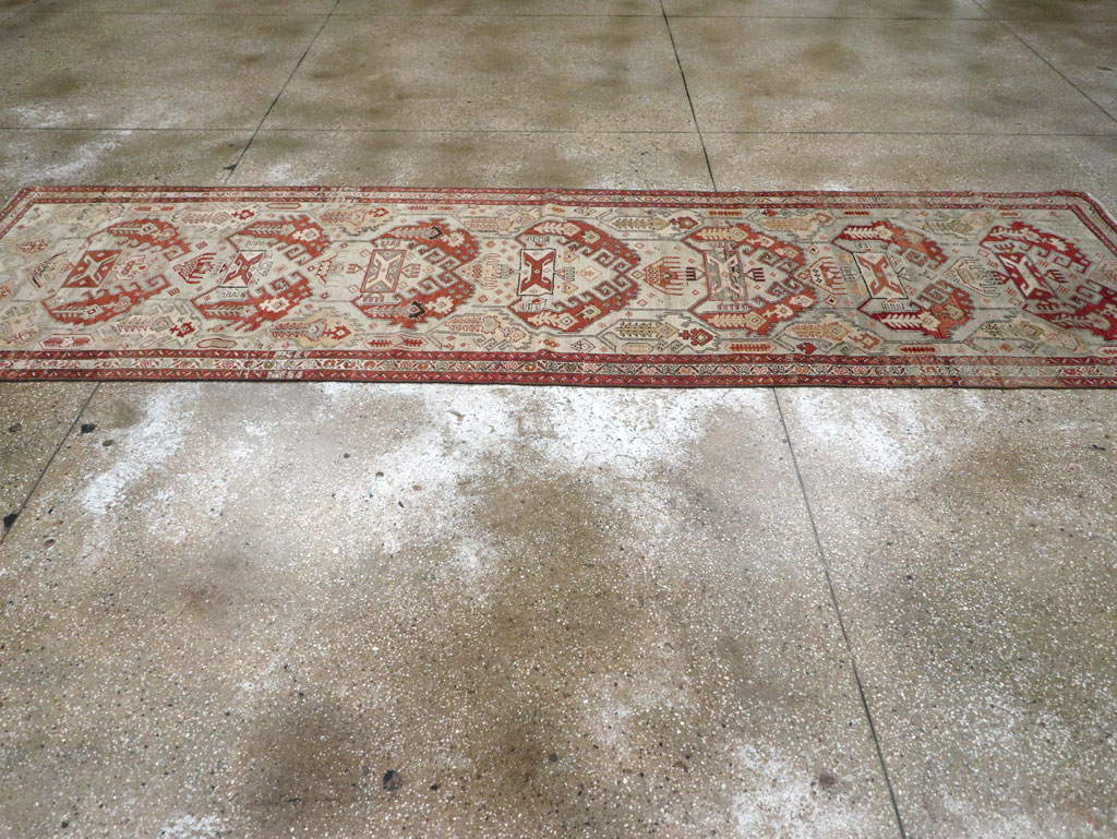 Antique Persian Malayer Runner, No.26627 - Gsblank