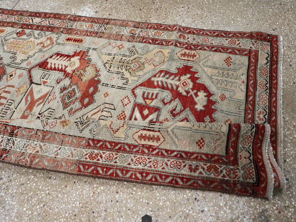 Antique Persian Malayer Runner, No.26627 - Gsblank