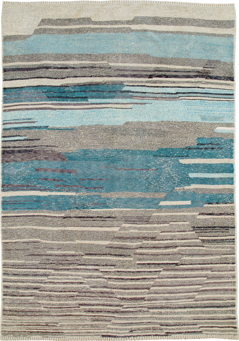 Modern Moroccan Carpet, No.26630 - Gsblank