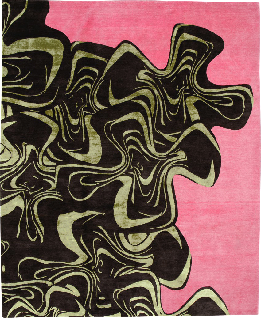 Modern Tibetan Carpet, No.26632 - Gsblank