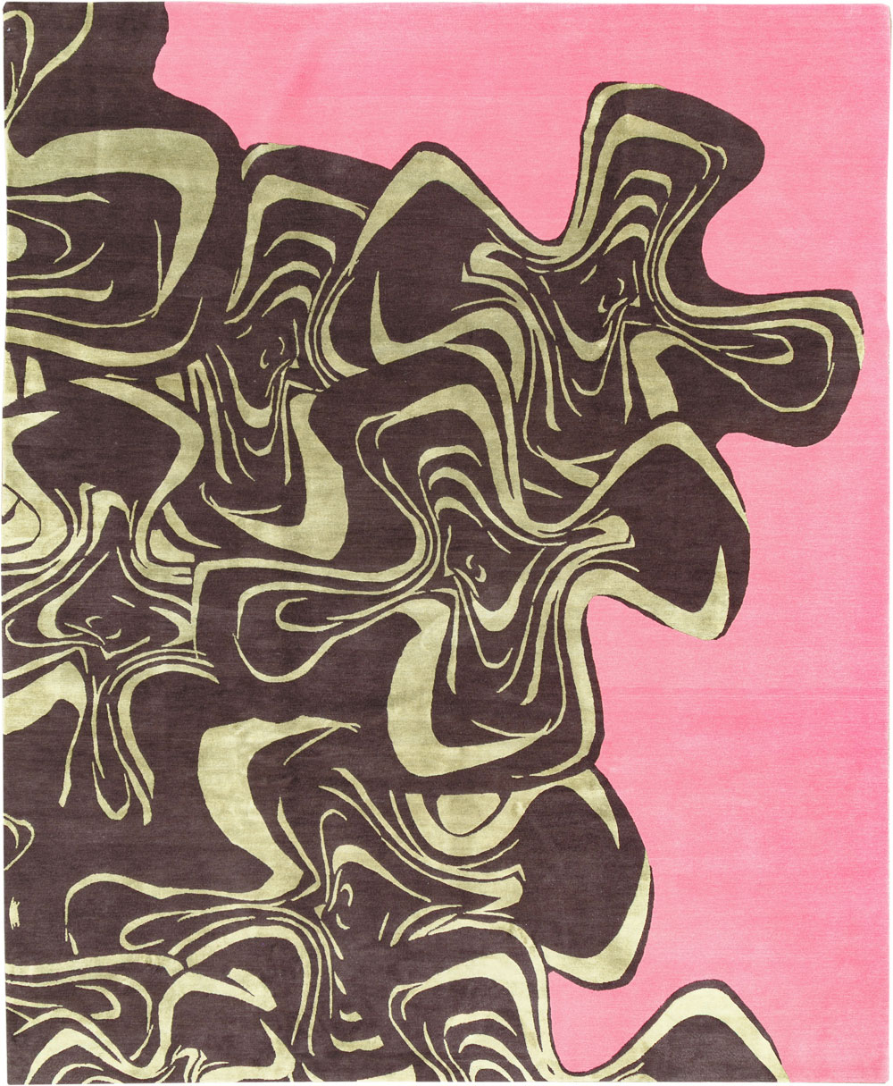 Modern Tibetan Carpet, No.26632 - Gsblank