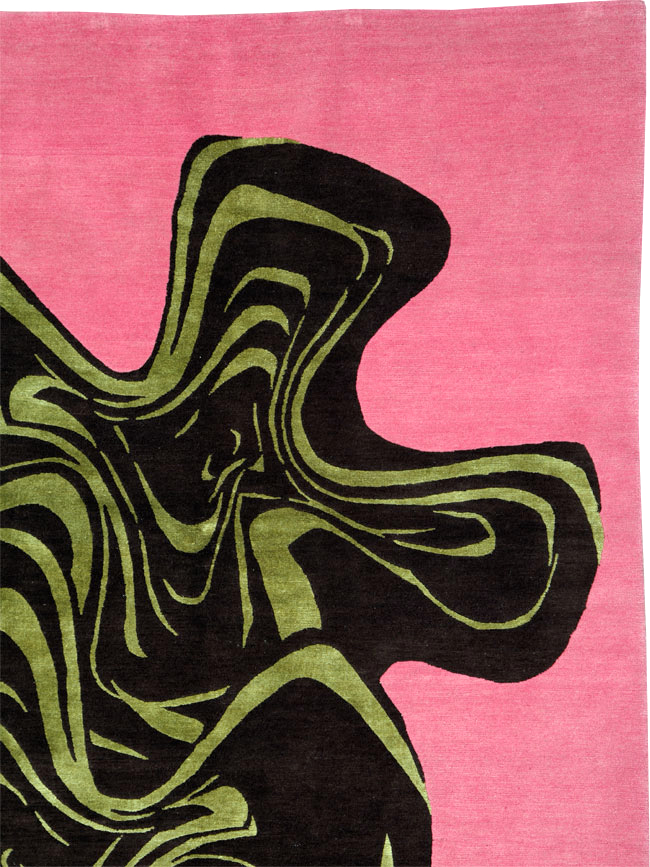 Modern Tibetan Carpet, No.26632 - Gsblank