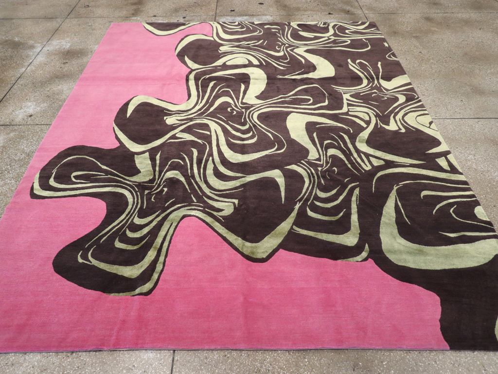 Modern Tibetan Carpet, No.26632 - Gsblank