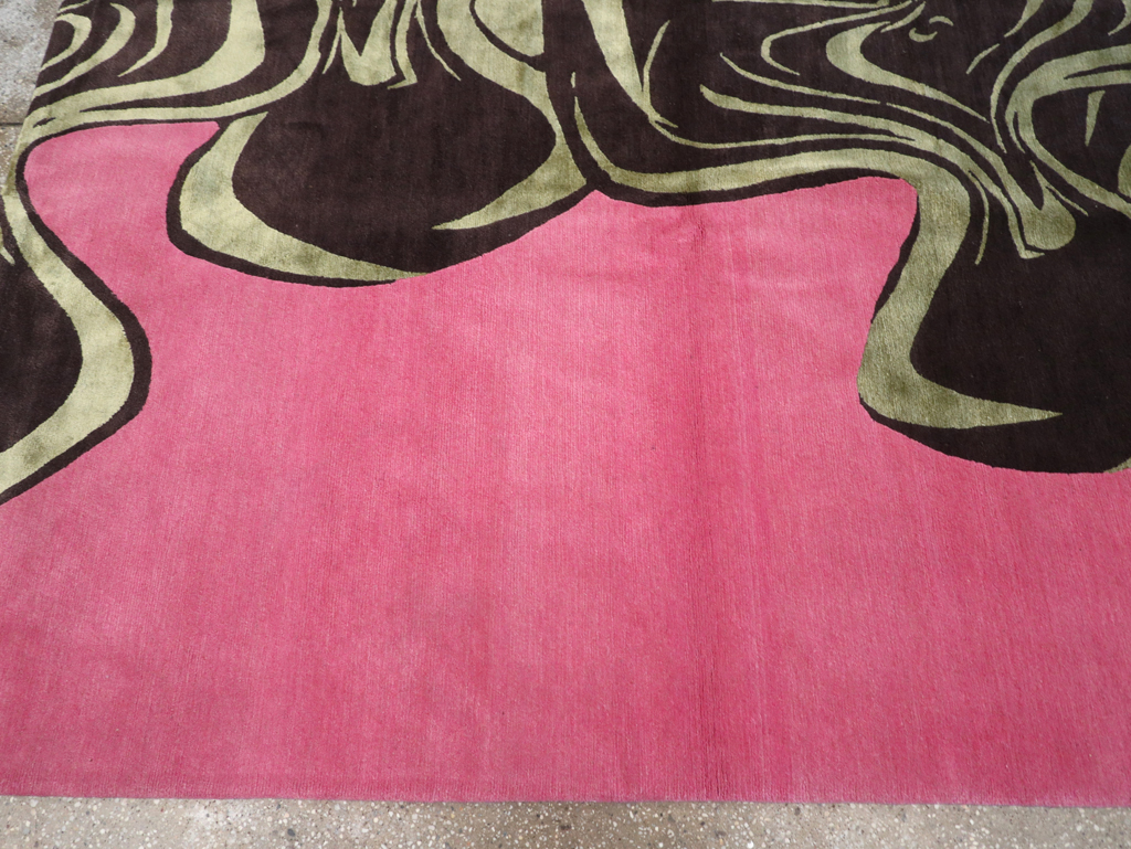 Modern Tibetan Carpet, No.26632 - Gsblank