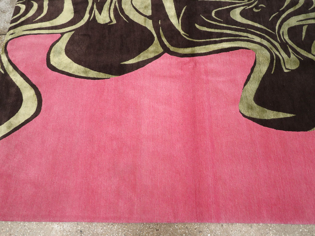 Modern Tibetan Carpet, No.26632 - Gsblank