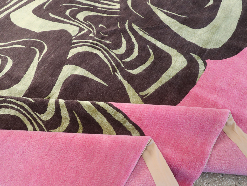 Modern Tibetan Carpet, No.26632 - Gsblank