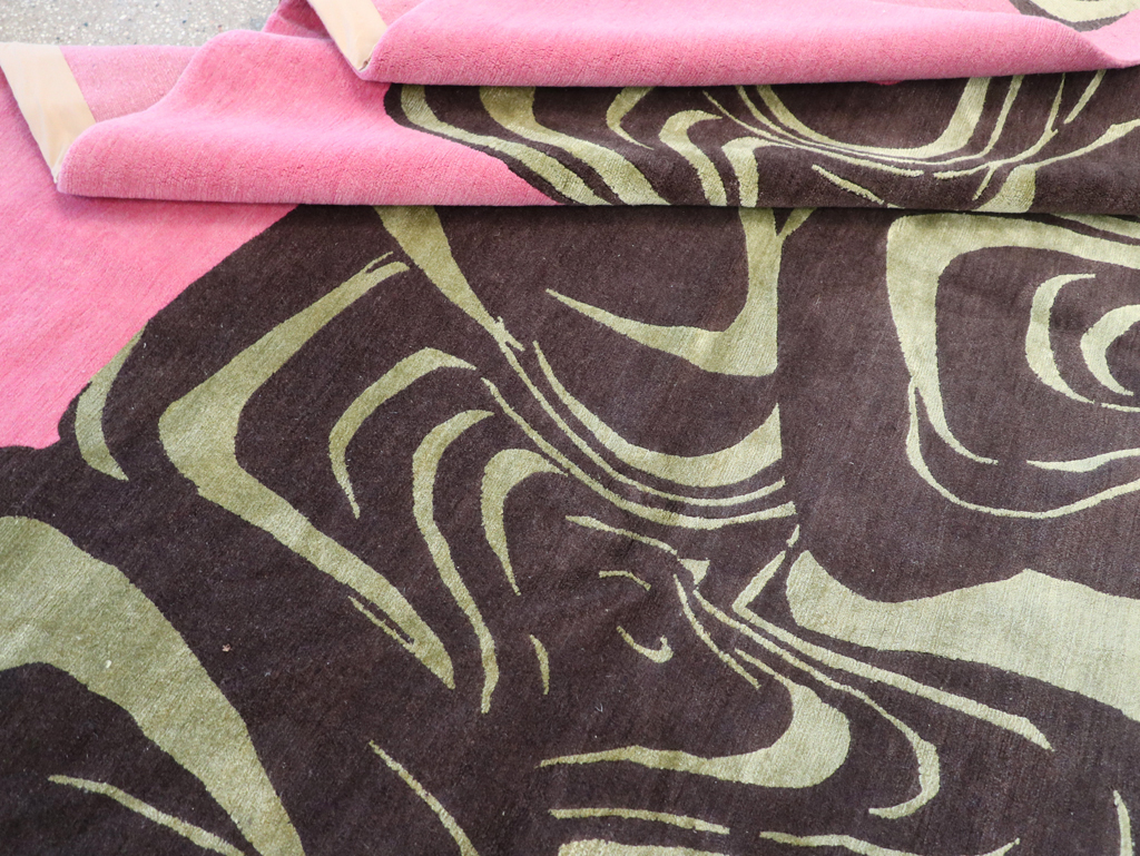 Modern Tibetan Carpet, No.26632 - Gsblank