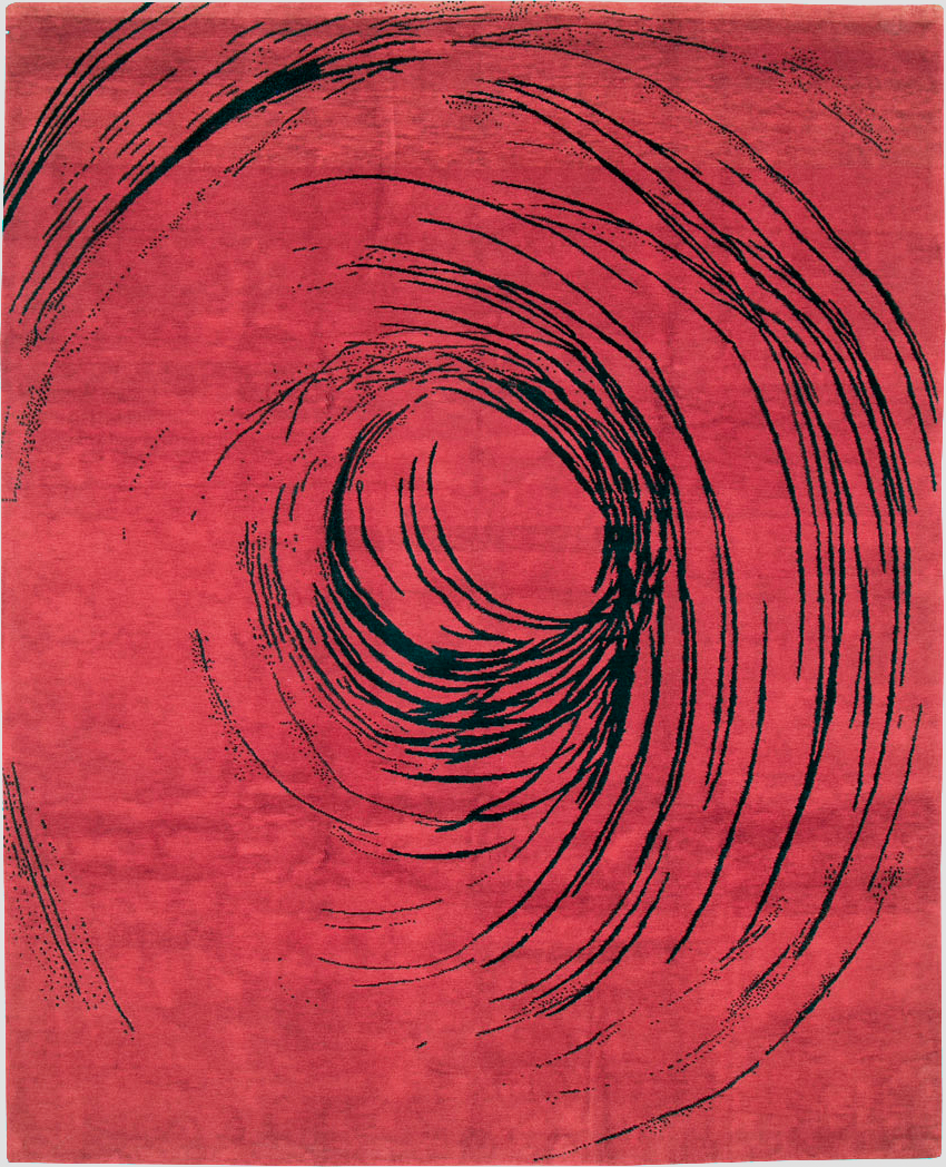 Modern Tibetan Carpet, No.26640 - Gsblank