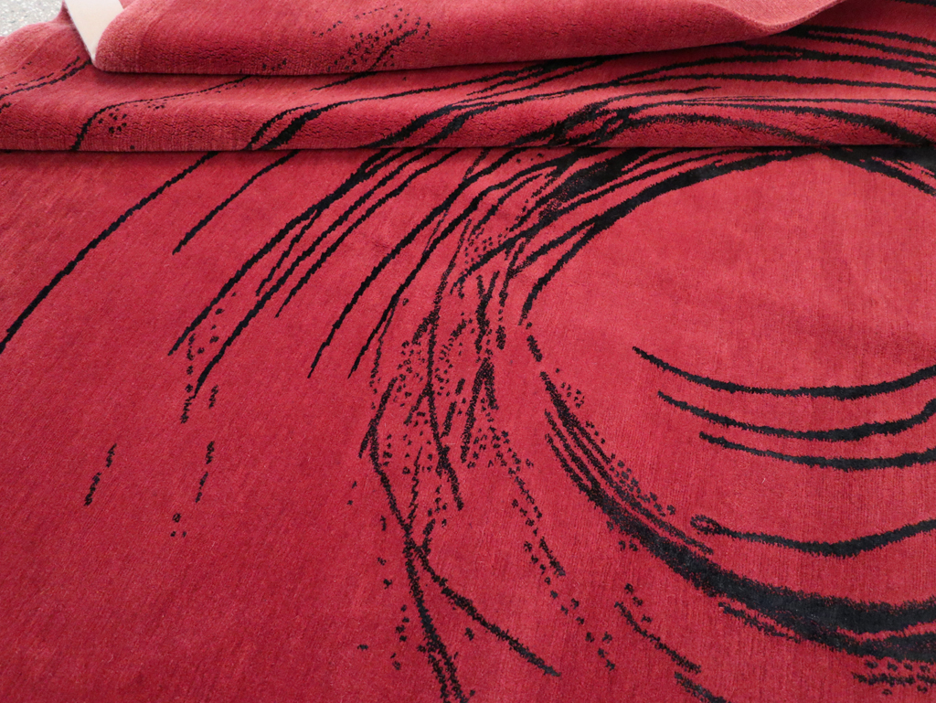 Modern Tibetan Carpet, No.26640 - Gsblank