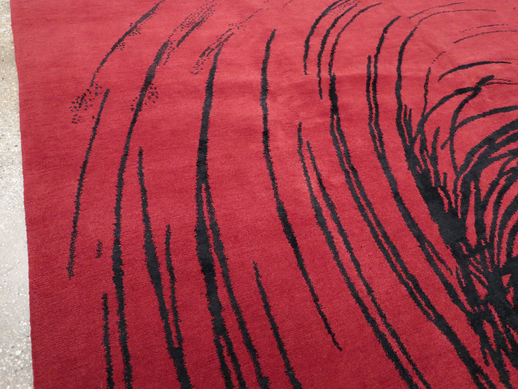 Modern Tibetan Carpet, No.26640 - Gsblank