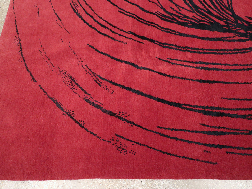 Modern Tibetan Carpet, No.26640 - Gsblank