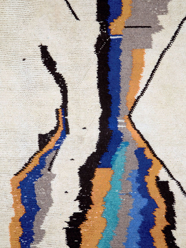 Modern Moroccan Capet, No.26643 - Gsblank