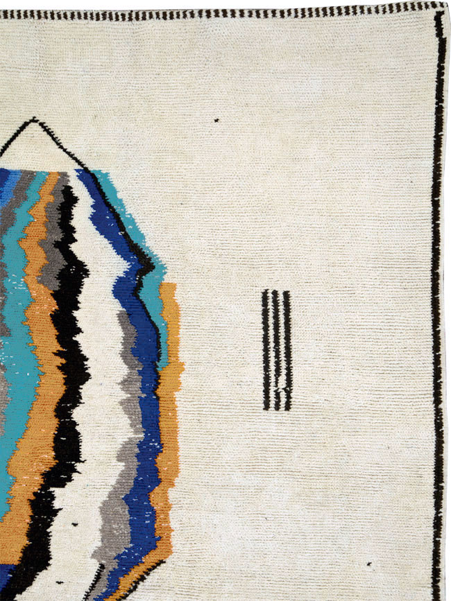 Modern Moroccan Capet, No.26643 - Gsblank