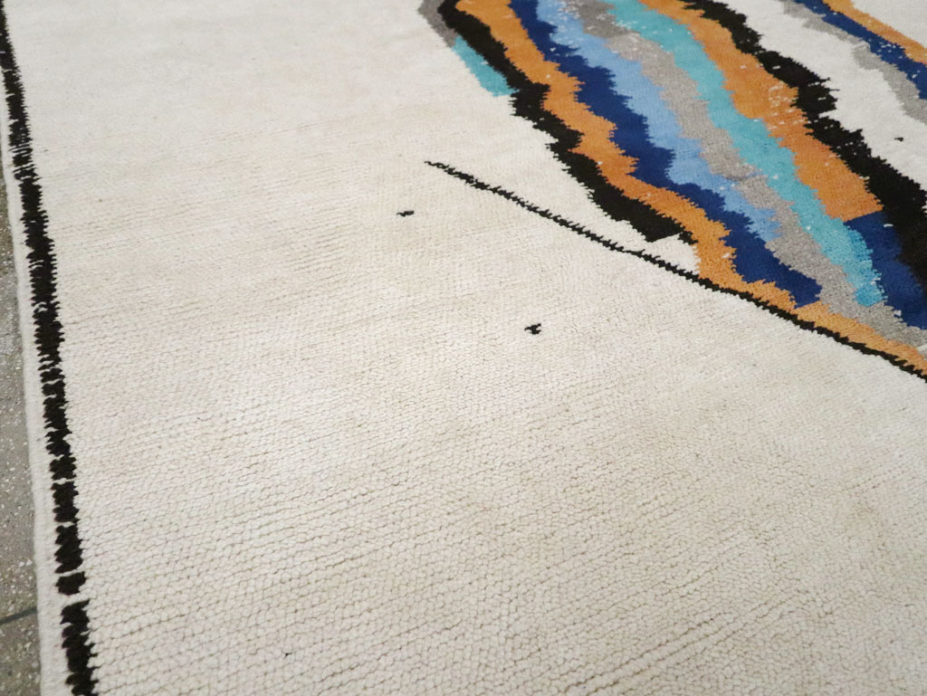 Modern Moroccan Capet, No.26643 - Gsblank