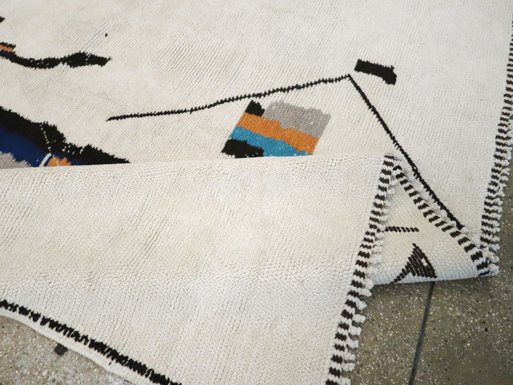 Modern Moroccan Capet, No.26643 - Gsblank