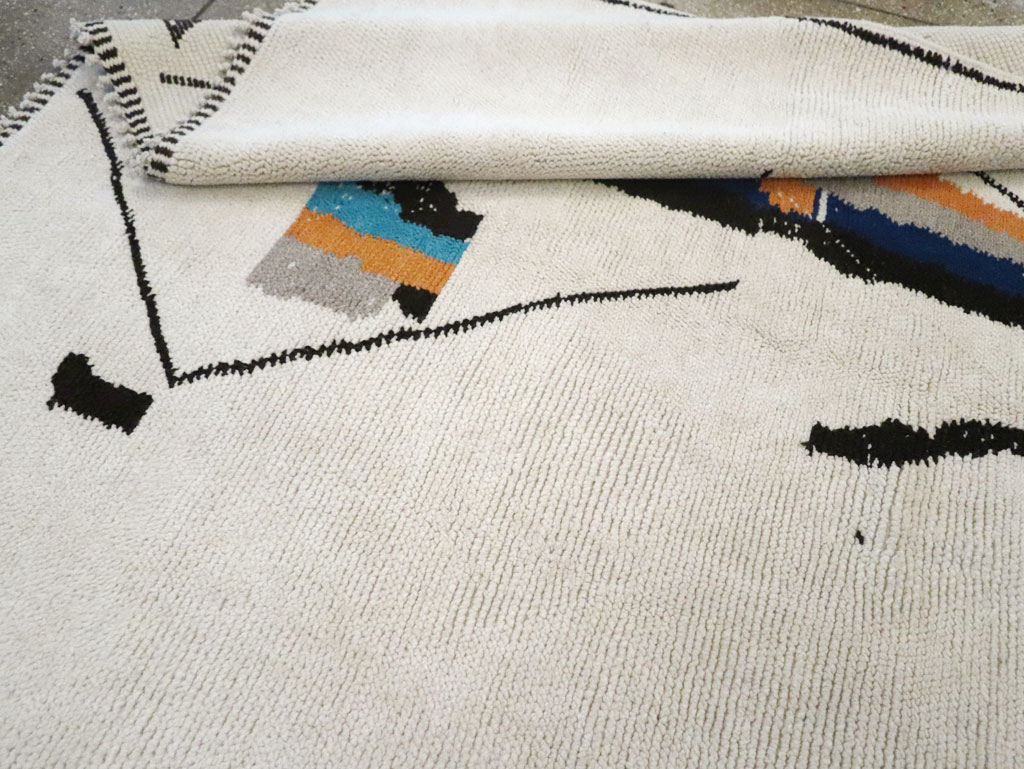 Modern Moroccan Capet, No.26643 - Gsblank