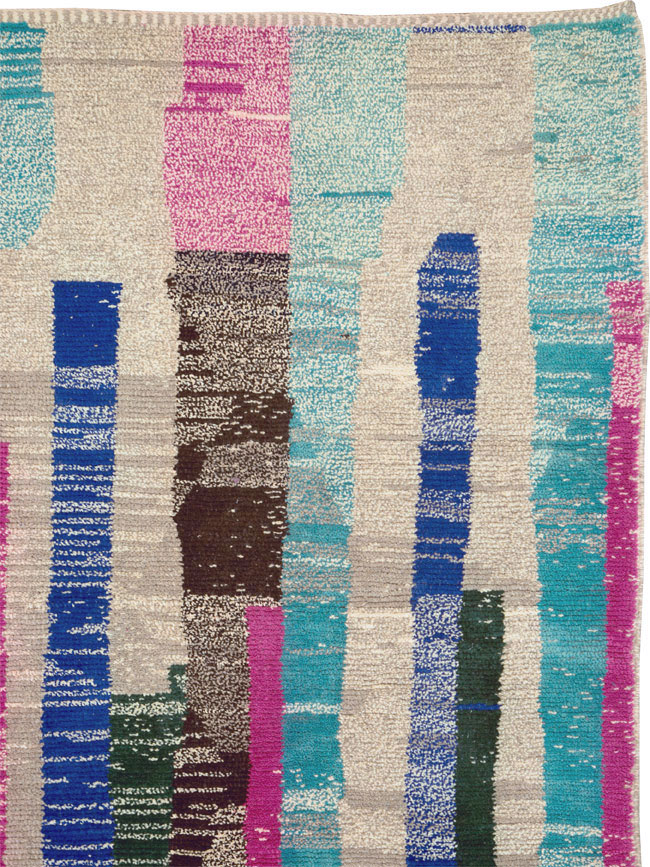 Modern Moroccan Carpet, No.26644 - Gsblank