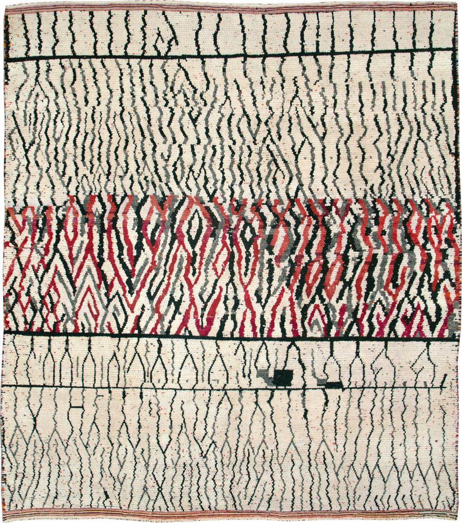 Modern Moroccan Carpet, No.26645 - Gsblank