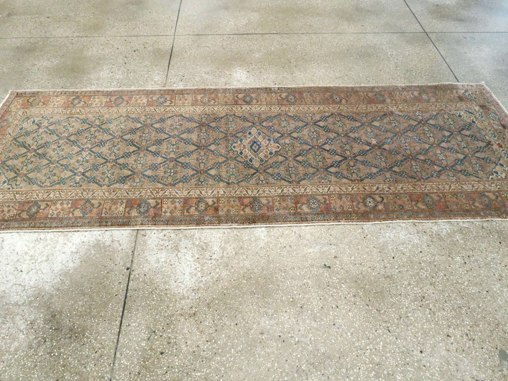 Antique Persian Serab Runner, No.26663 - Gsblank