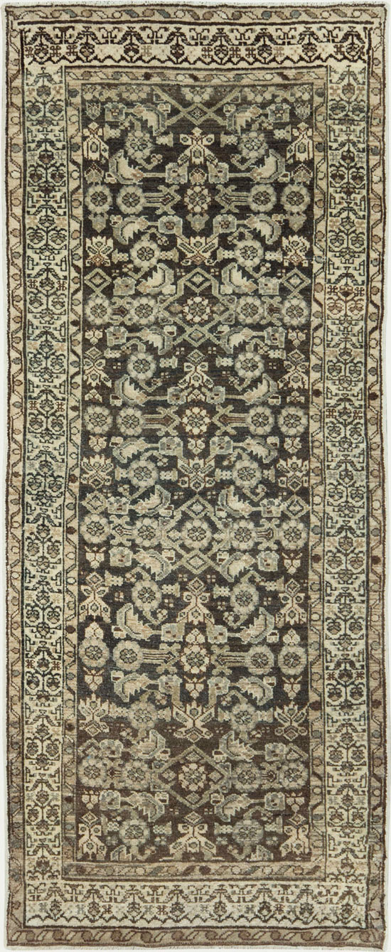 Antique Persian Malayer Rug, No.26666 - Gsblank