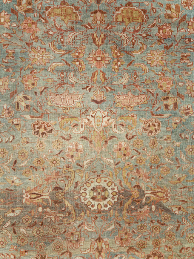 Antique Persian Mahal Carpet, No.26668 - Gsblank
