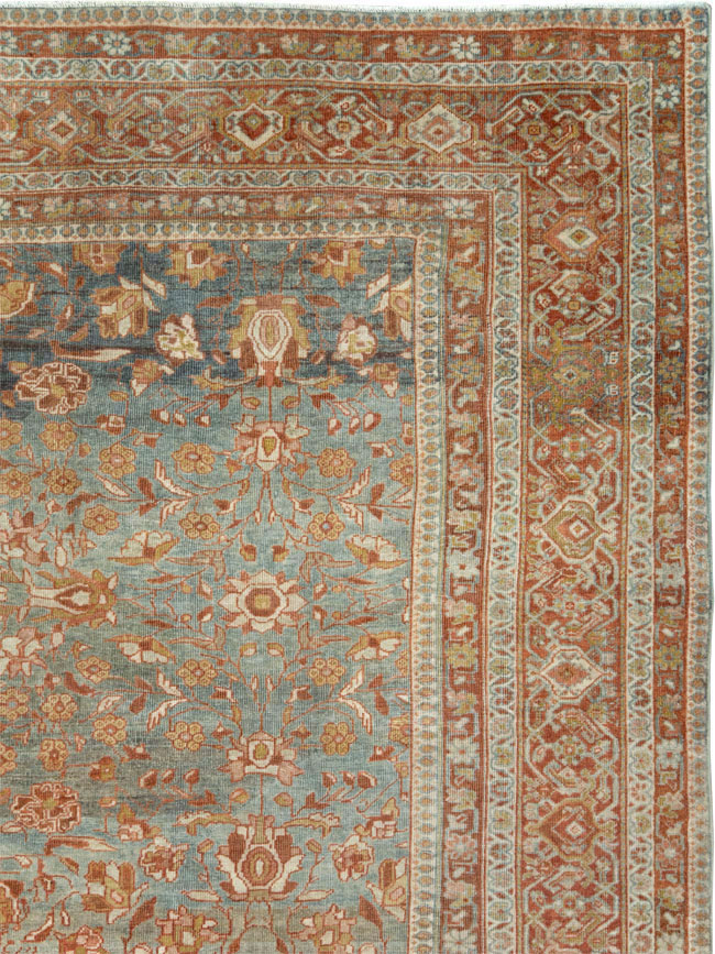 Antique Persian Mahal Carpet, No.26668 - Gsblank