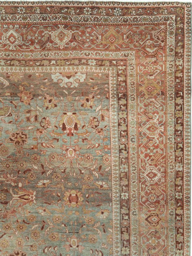 Antique Persian Mahal Carpet, No.26668 - Gsblank